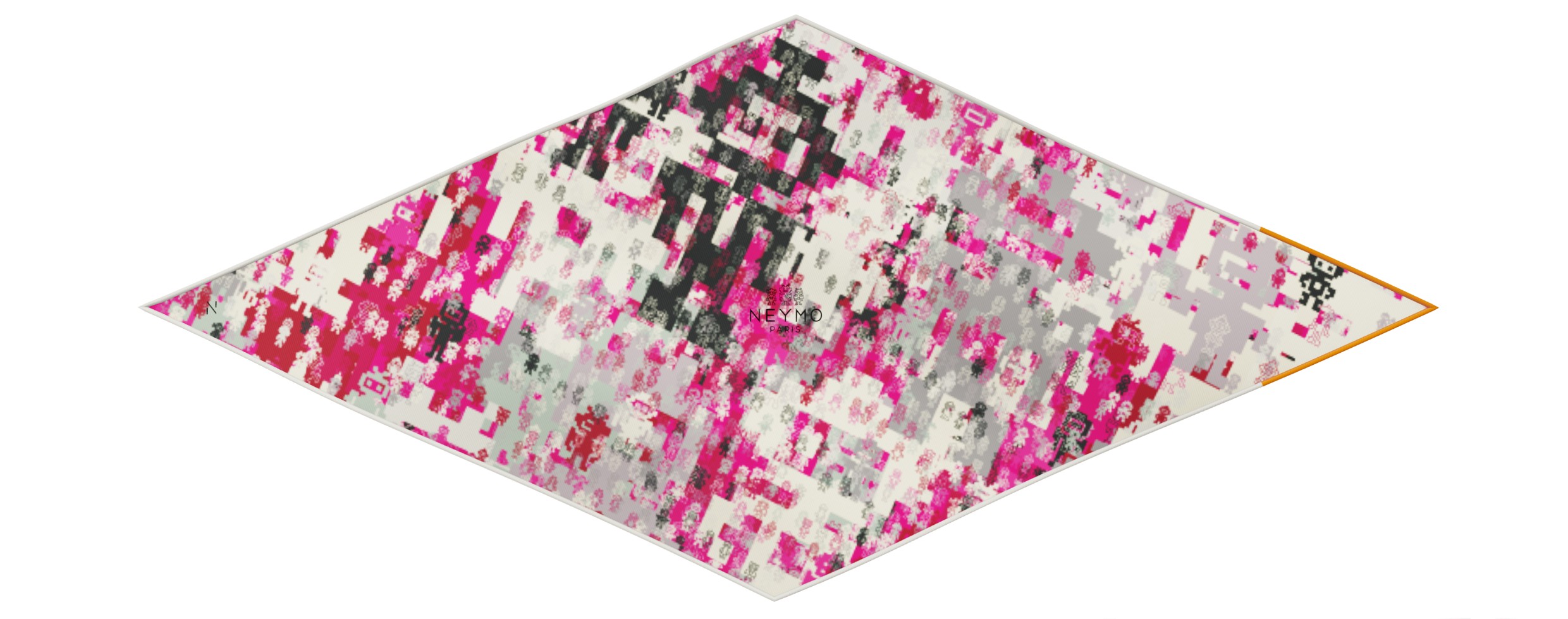 "Silk-Bots" dart scarf