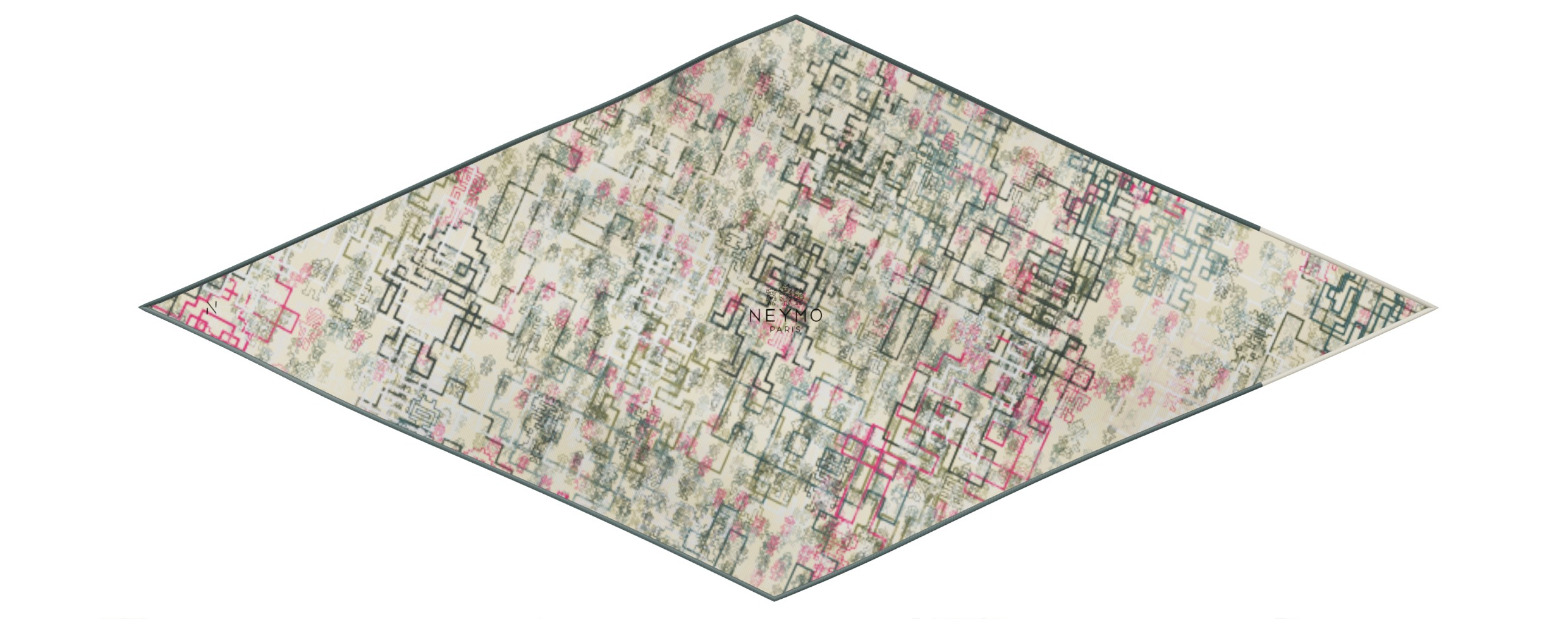 "Silk-Bots" dart scarf