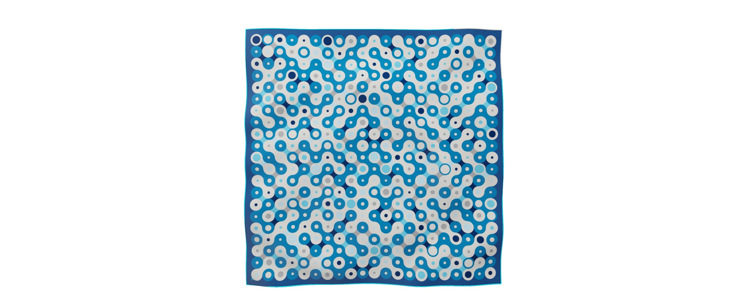 "Chaines de vélo" square 90 scarf