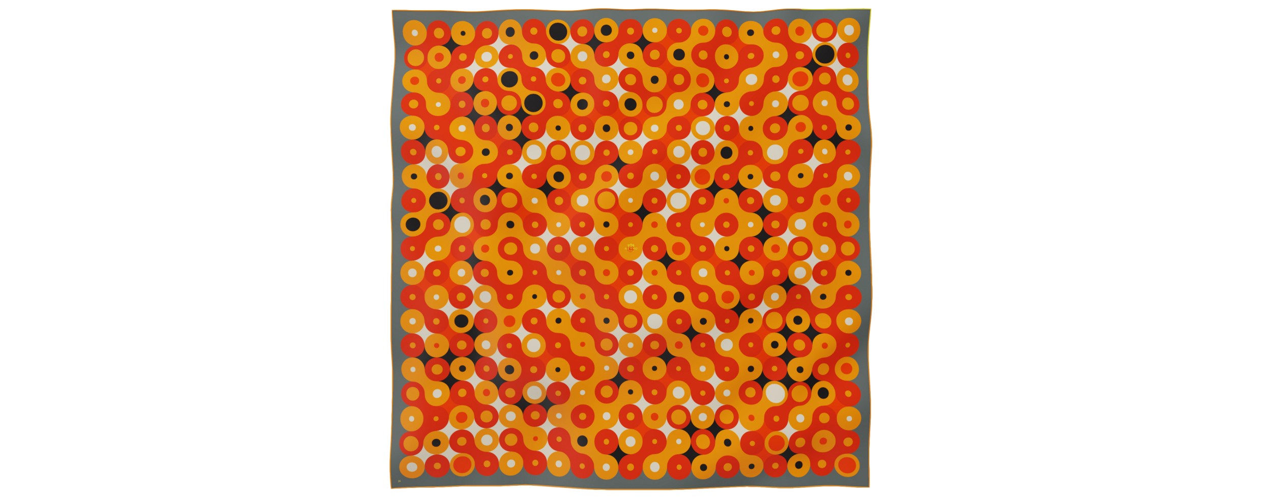 "Chaines de vélo" giant square 130 scarf