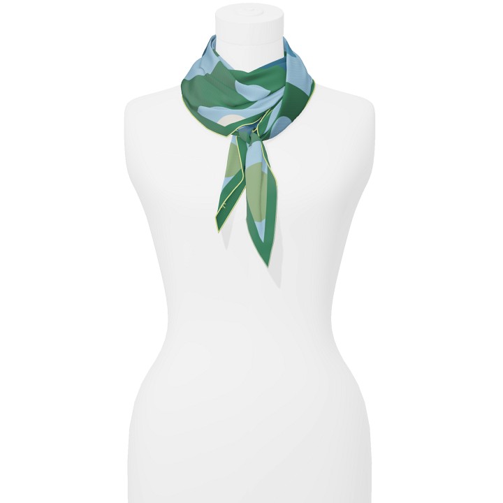 "Chaines de vélo" arrow 140 scarf