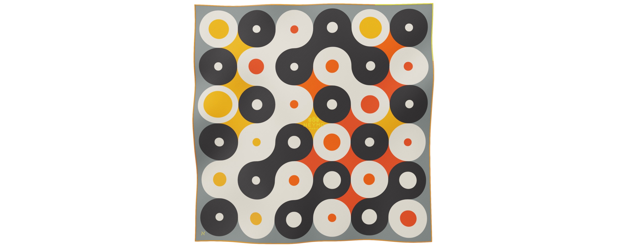 "Chaines de vélo" square 70 scarf