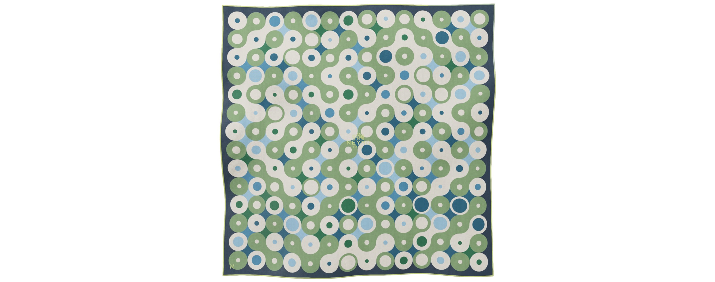 "Chaines de vélo" square 70 scarf