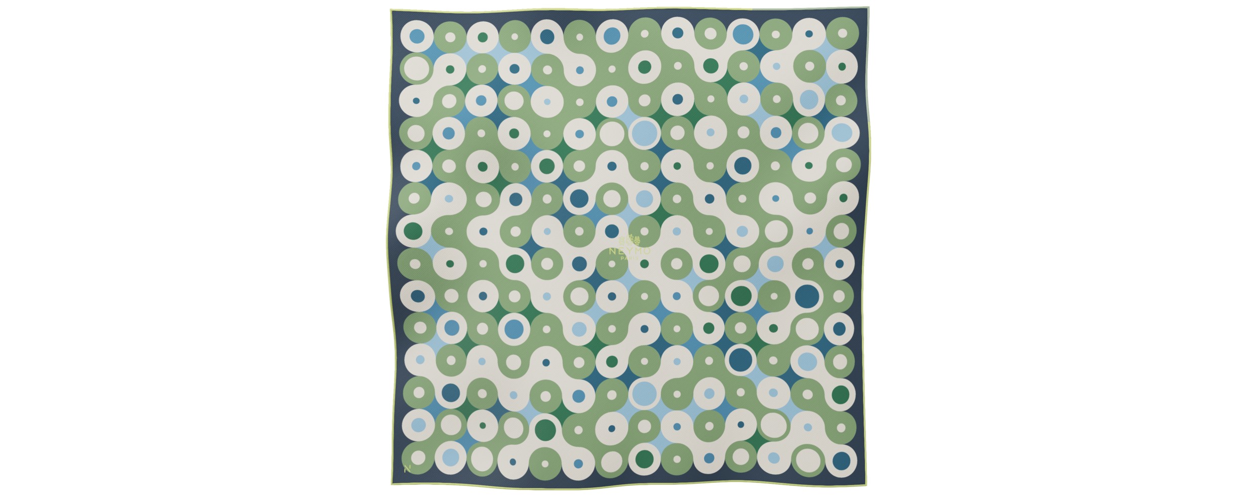 "Chaines de vélo" square 70 scarf