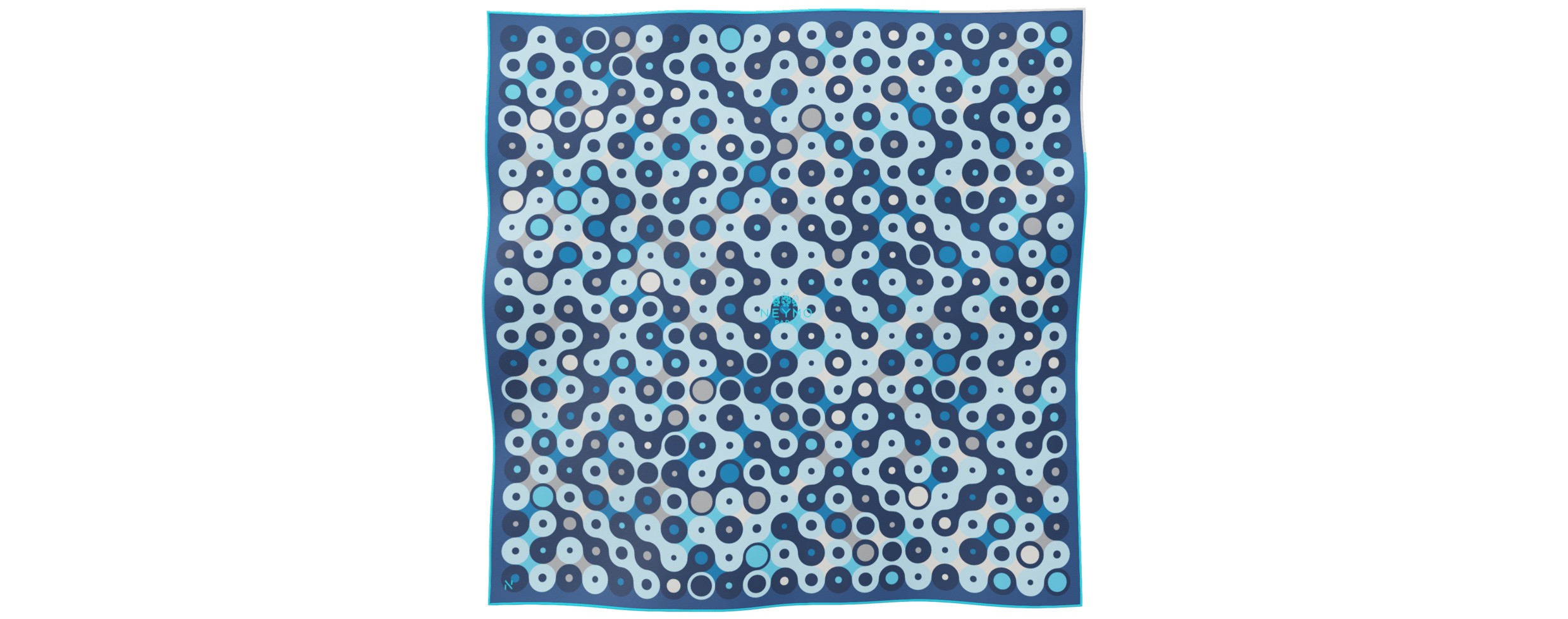 "Chaines de vélo" square 70 scarf