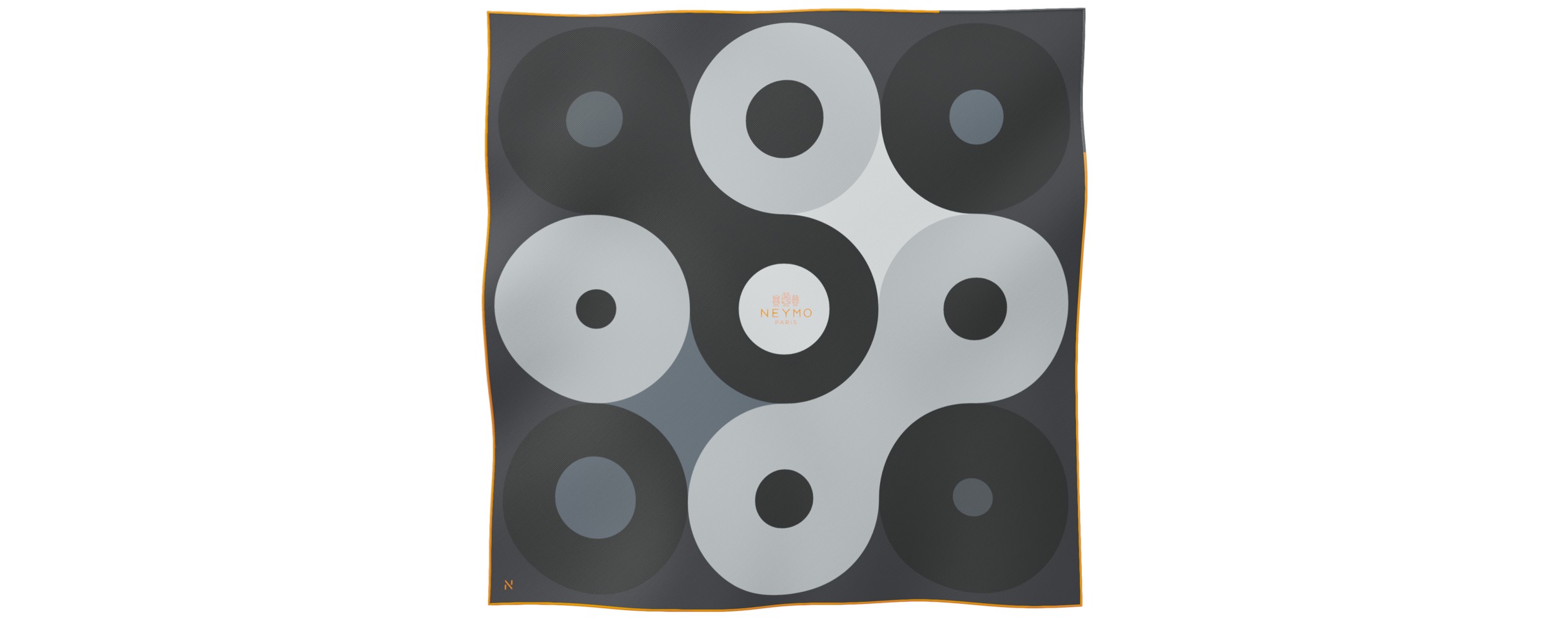 "Chaines de vélo" square 70 scarf