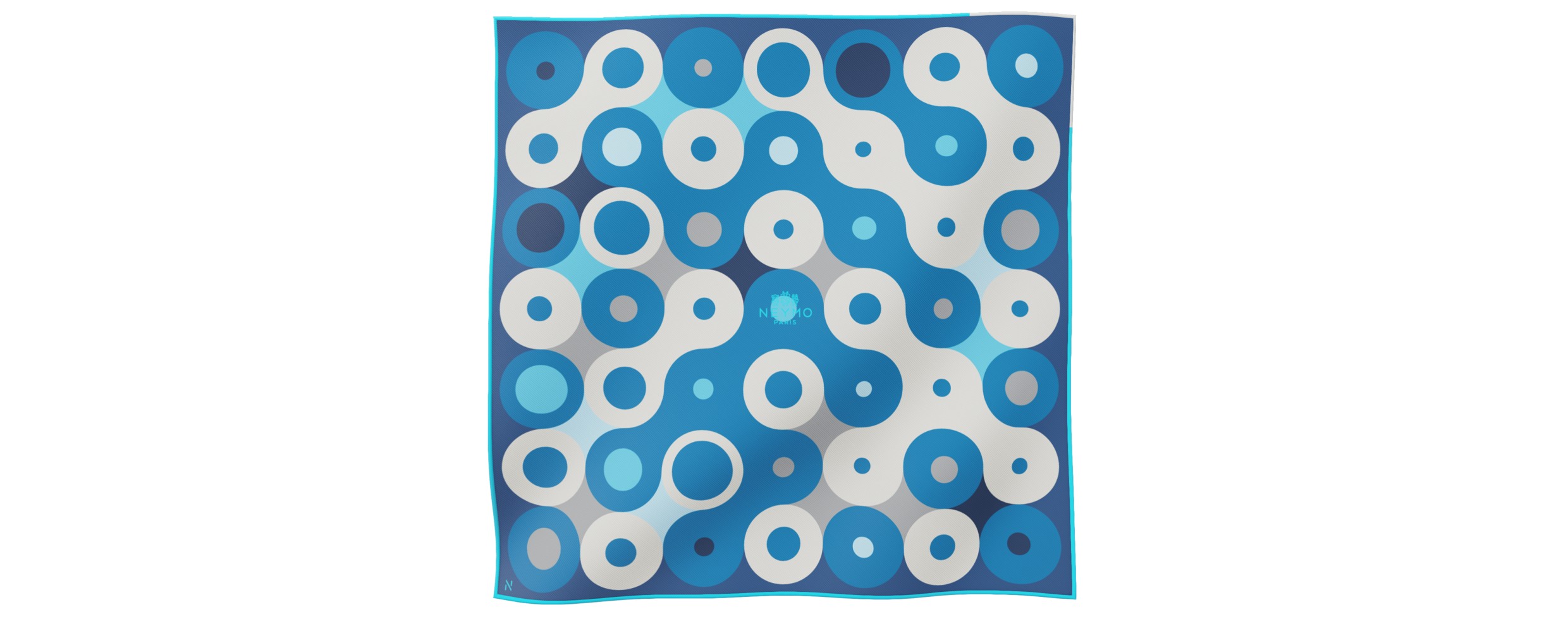 "Chaines de vélo" square 45 scarf