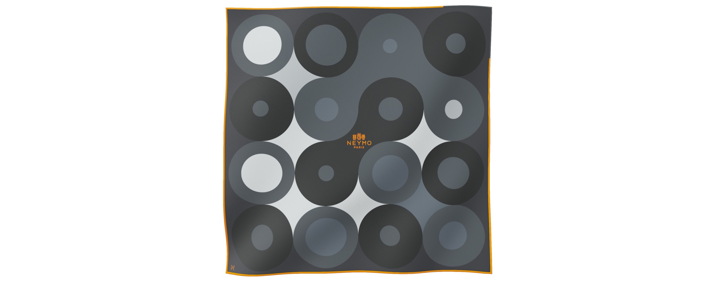 "Chaines de vélo" square 45 scarf