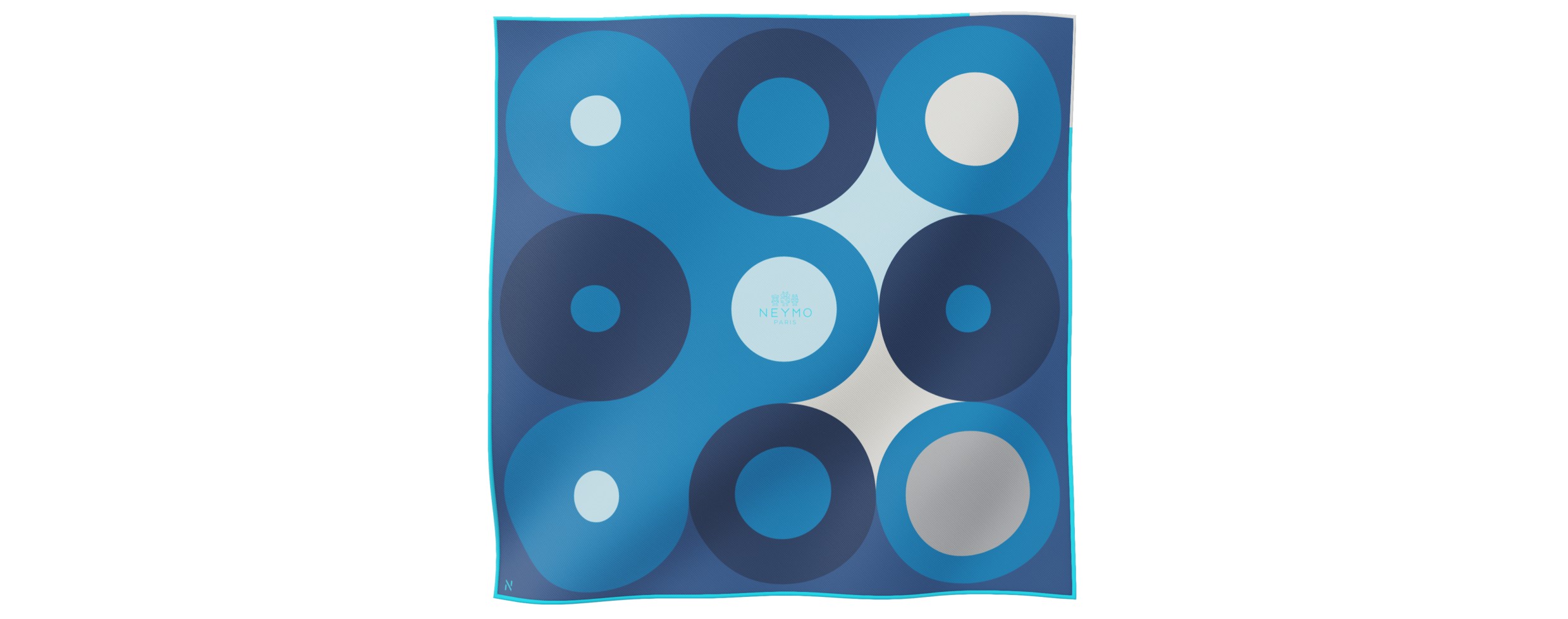 "Chaines de vélo" square 45 scarf