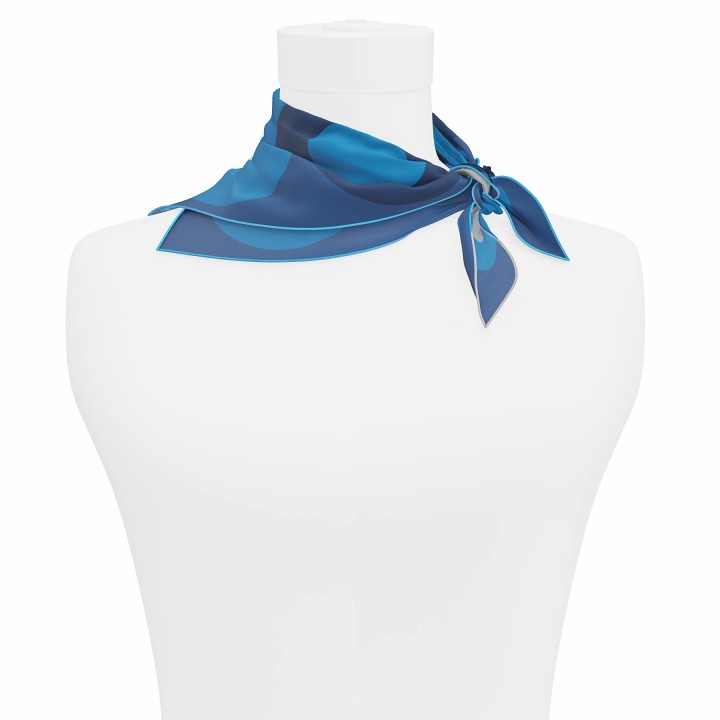 "Chaines de vélo" square 45 scarf