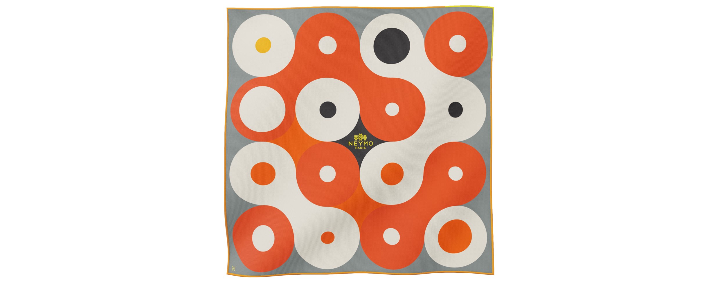 "Chaines de vélo" square 45 scarf