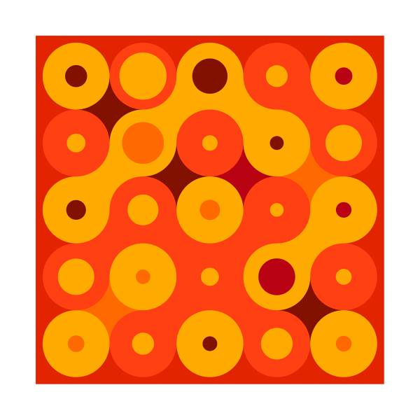 "Chaines de vélo" square 45 scarf
