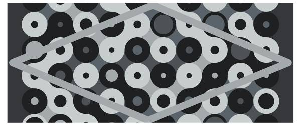 "Chaine de velo" dart 80 scarf