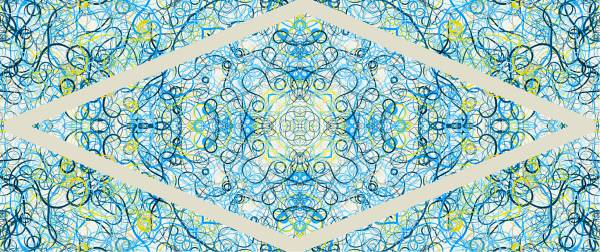 "Whiplash" arrow scarf