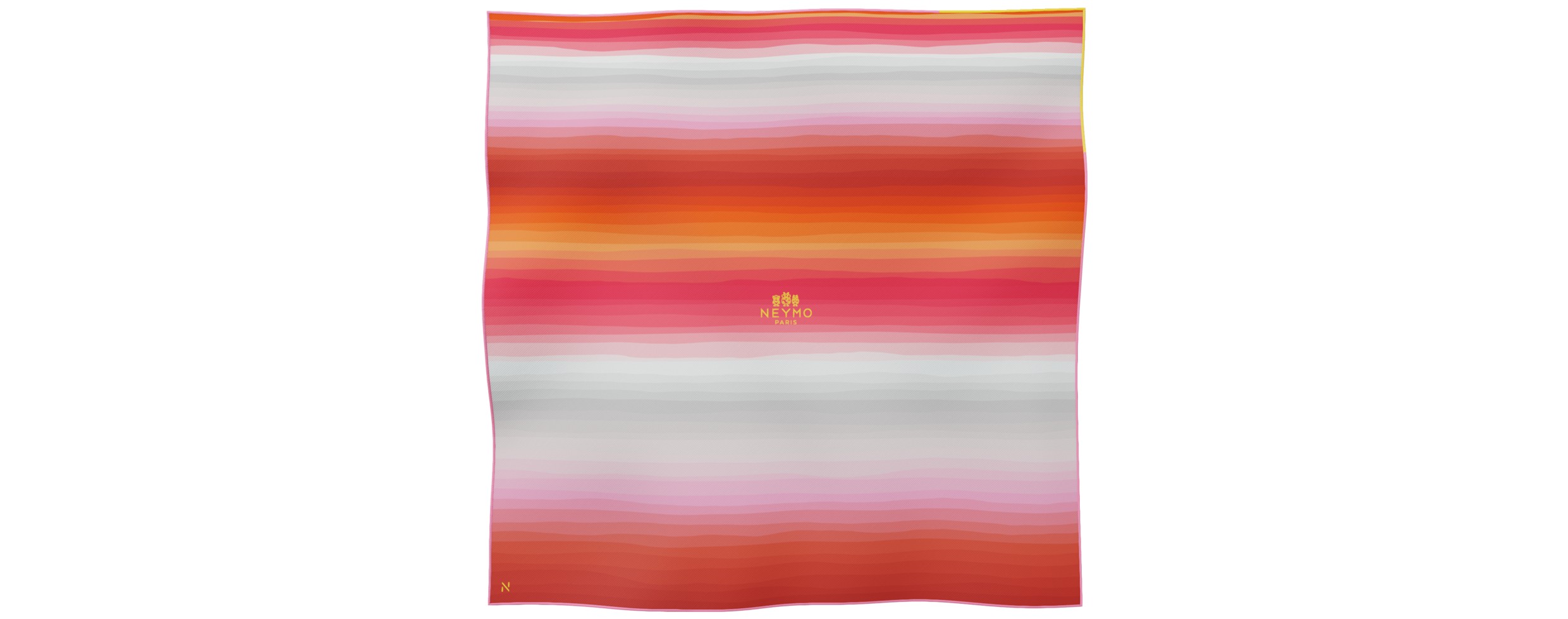 "Seasky" square 70 scarf